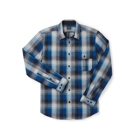 Filson Rustic Oxford -flanellipaita (indigo-sininen)