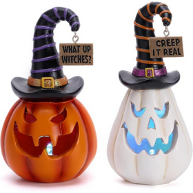 Halloween Koristekurpitsa valolla