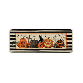 Matto - Halloweenkurpitsat 43x119cm