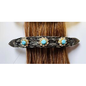 Hiussolki bling-kukilla, hevosen jouhea