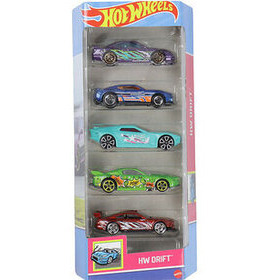 Hot Wheels HW Drift -pikkuautosetti 5 kpl