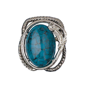 Huivisolki turkoosilla kivellä