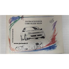 Omistajan käsikirja Ruotsiksi Chrysler Neon 1995-1999
