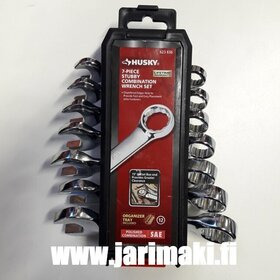 Husky kiintoavain sarja tuumakoko lyhyt 7-osaa