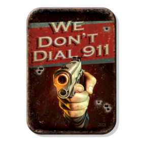 Jääkaappimagneetti We Don`t Dial
