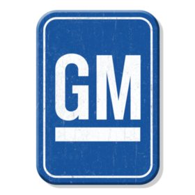 Jääkaappimagneetti GM logo