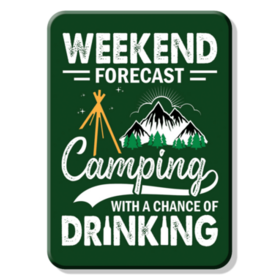 Jääkaappimagneetti Camping