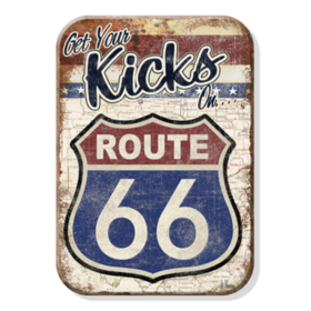 Jääkaappimagneetti Route 66 Kicks