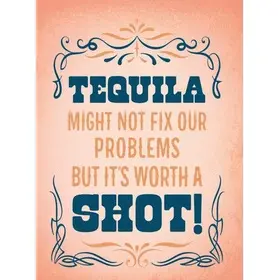 Jääkaappimagneetti - Tequila Shot!