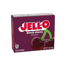 Jell-O Black Cherry 85g