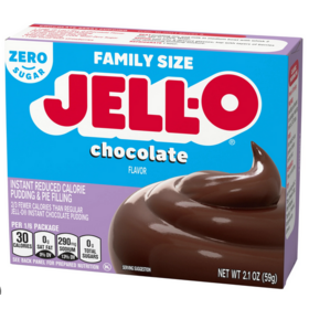 Jell-O Chocolate sokeriton 39g 