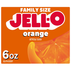 Jell-O Orange / Appelsiininmakuinen oranssi hyytelöjauhe 170g