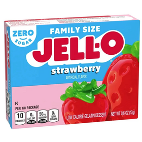 Jell-O Strawberry sokeriton 17g