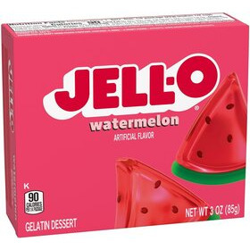Jell-O Watermelon hyytelöjauhe 85g.