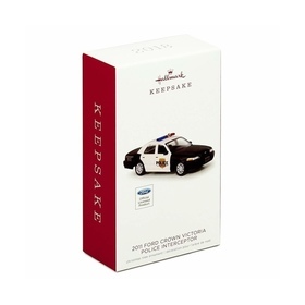 Joulukuusen koriste Hallmark - Ford Crown Victoria Police Interceptor 2011