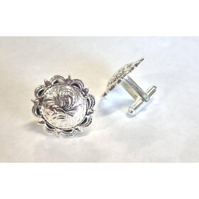 Kalvosinnapit - Silver Floral