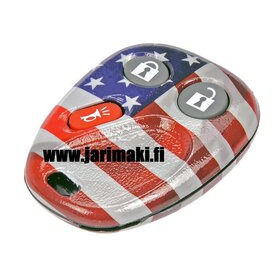 Kaukosäätimen vaihto kotelo "Stars and Stripes" GM 2002-2009