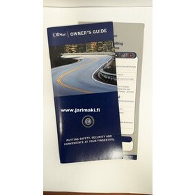 Käyttäjän käsikirja käytetty Englanniksi GM ONSTAR