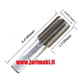 Kierretappi 1/4"-18 NPT