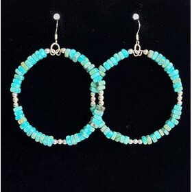 Kingman Turquoise -korvakorut
