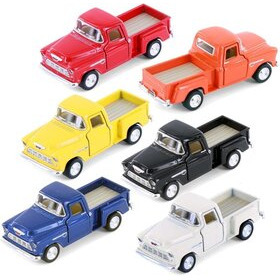 Kinsmart-pikkuauto 1955 Chevrolet Stepside Pickup Truck 1:54