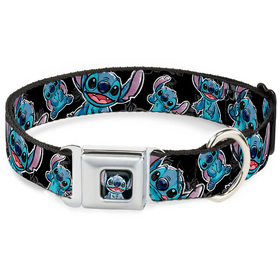 Koiran kaulapanta Stitch, leveä M