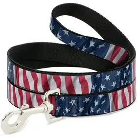 Koiran talutushihna American Flag 4ft.