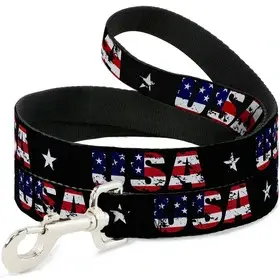Koiran talutushihna USA tähdet 4ft.