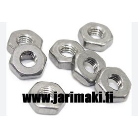Konekuusiomutteri 10-24 sinkitty teräs