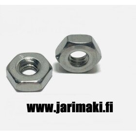 Konekuusiomutteri 8-32 ruostumaton teräs