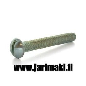 Koneruuvi 10-24X1" sinkitty teräs