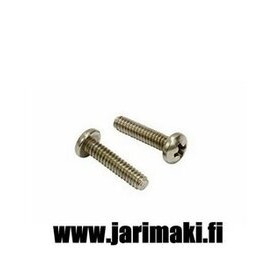 Koneruuvi 4-40X1/2" ruostumaton teräs