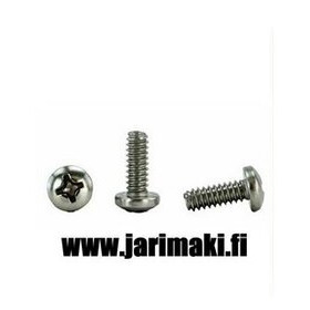 Koneruuvi 4-40X1/4" ruostumaton teräs