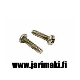 Koneruuvi 6-32X3/4" ruostumaton teräs