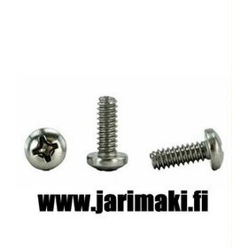 Koneruuvi 6-32X3/8" ruostumaton teräs