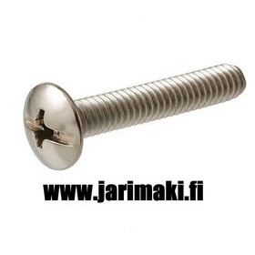 Koneruuvi 8-32X1-1/4" sinkitty teräs