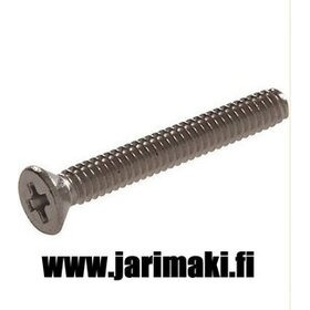 Koneruuvi uppokanta 8-32X2" ruostumaton teräs