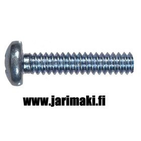 Koneruuvi 8-32X3/4"" sinkitty teräs 