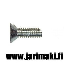 Koneruuvi uppokanta 6-32X3/8" sinkitty teräs 