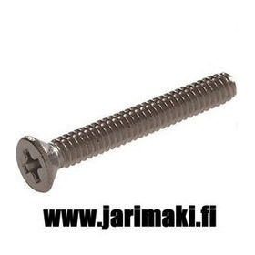 Koneruuvi uppokanta 8-32X1-1/2" ruostumaton teräs