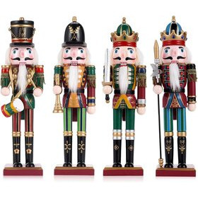 Pähkinänsärkijä-koriste, puinen 30cm