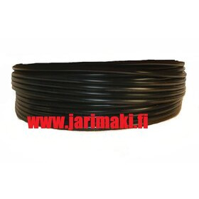 Koristelista taipuisa musta  1/2" (metritavara, eur/m)