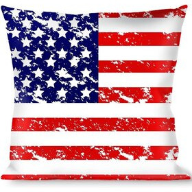 Koristetyyny "kulunut" USA lippu 