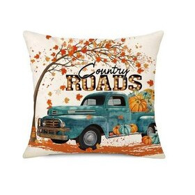 Koristetyynyn päällinen syksy