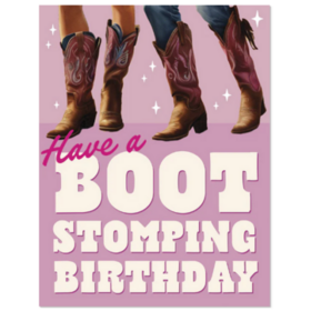 Kortti Birthday - Have a Boot Stomping Birthday
