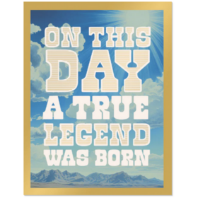 Kortti Birthday - On This Day A True Legend Was Born