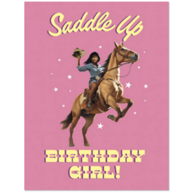 Kortti Birthday - Saddle Up Birthday Girl