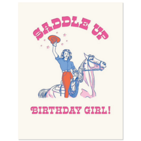Kortti Birthday - Saddle Up Birthday Girl