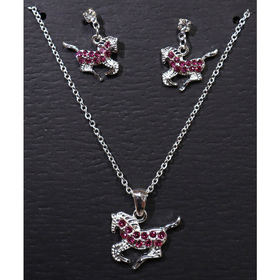 Korusetti - Pinkki hevonen