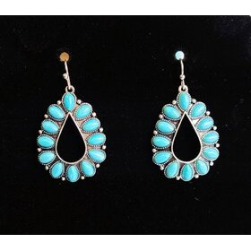  Korvakorut, turkoosin värisillä kivillä